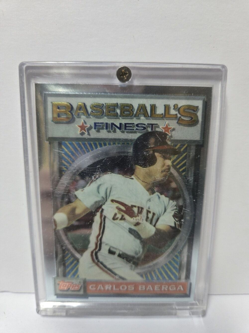 1993 Topps Finest Carlos Baerga #57
